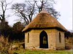 Cob summer garden house